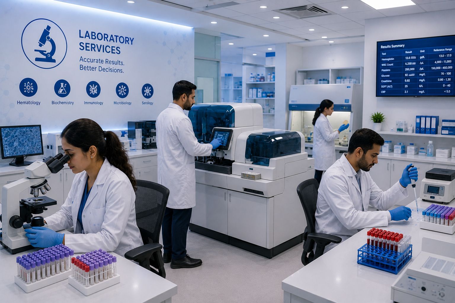 Premium diagnostic center
